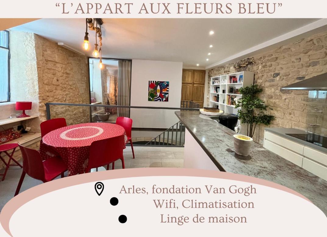 "Appart Aux Fleurs Bleus" Arles Fondation Van Gogh Dış mekan fotoğraf