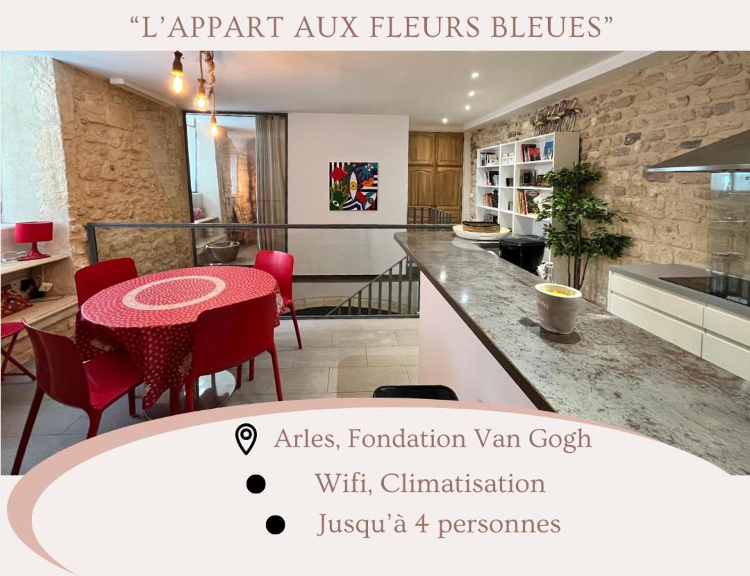 "Appart Aux Fleurs Bleus" Arles Fondation Van Gogh Dış mekan fotoğraf